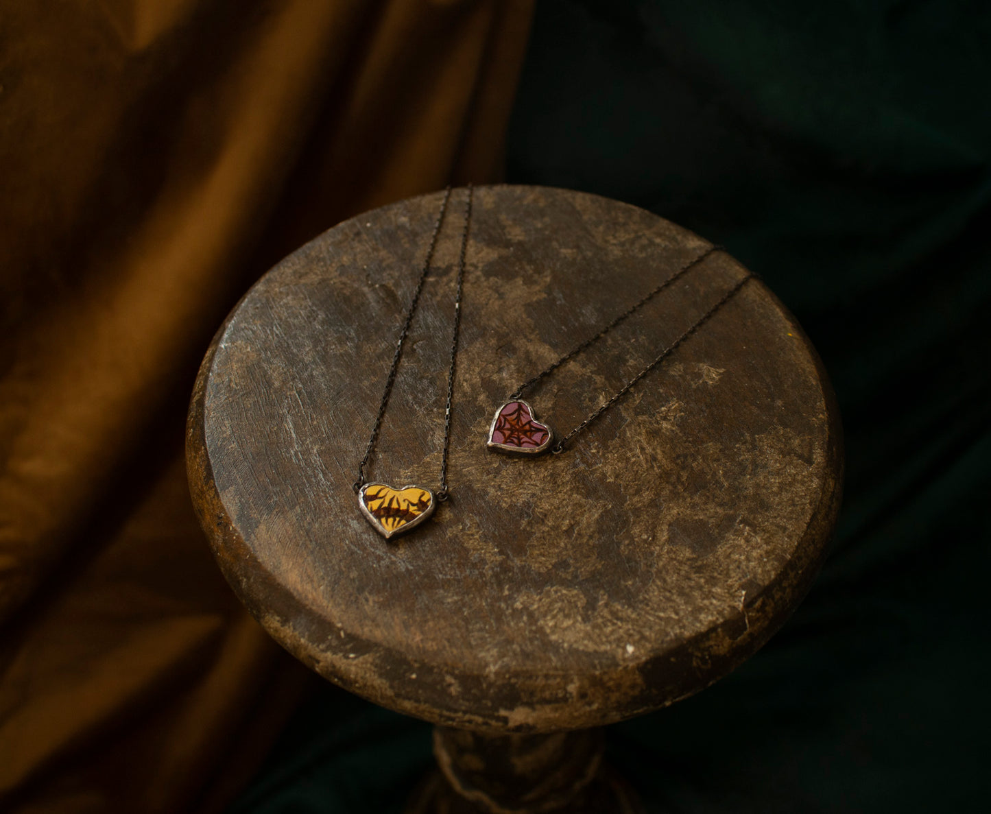 Conversation Hearts Necklace
