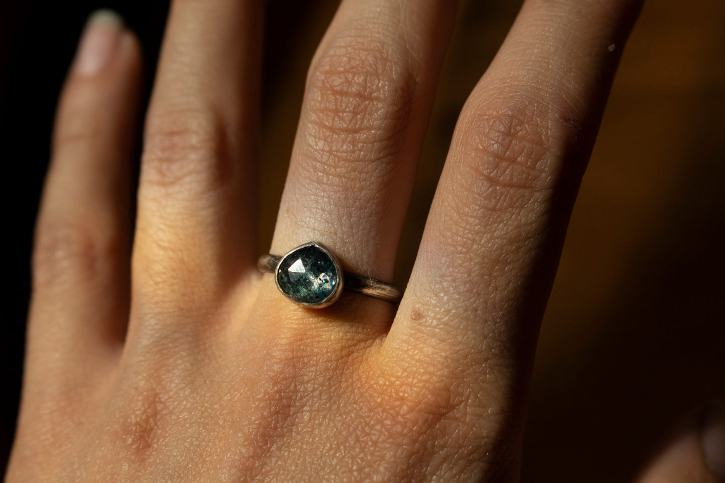 Blue Kyanite Ring