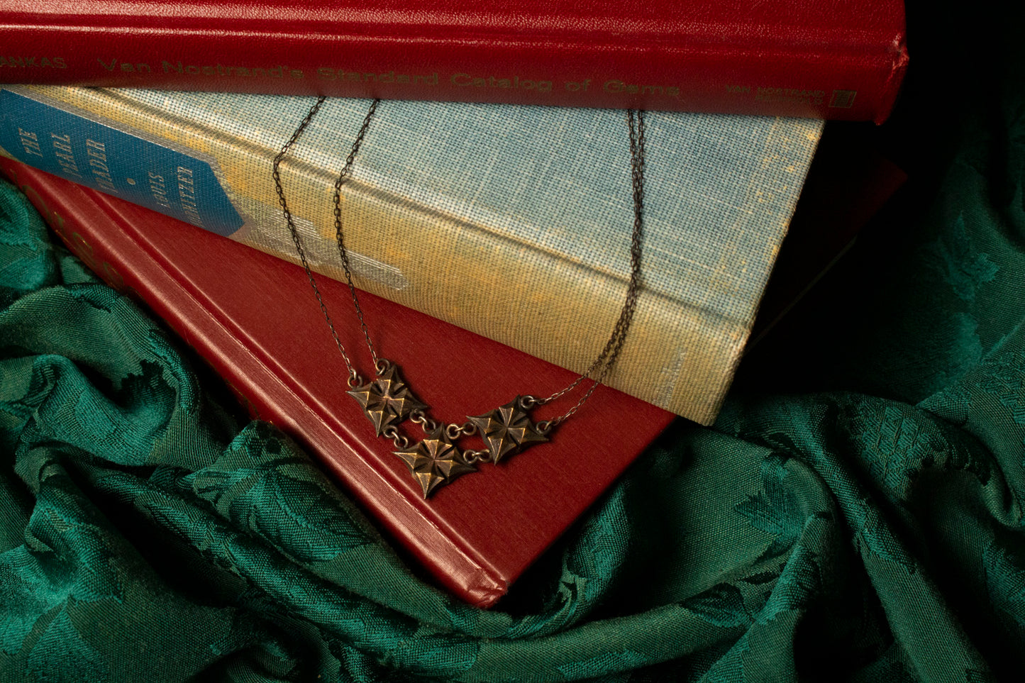 Star Crossed Triptych Necklace