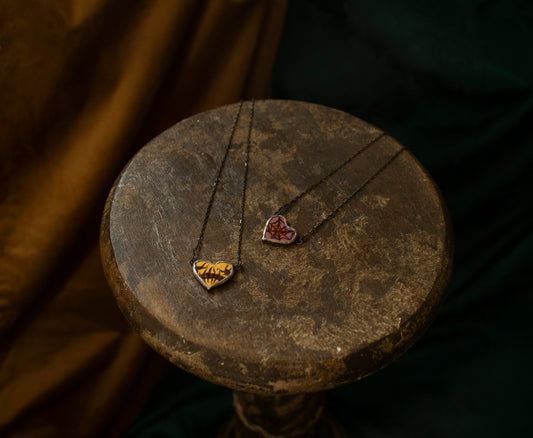 Conversation Hearts Necklace