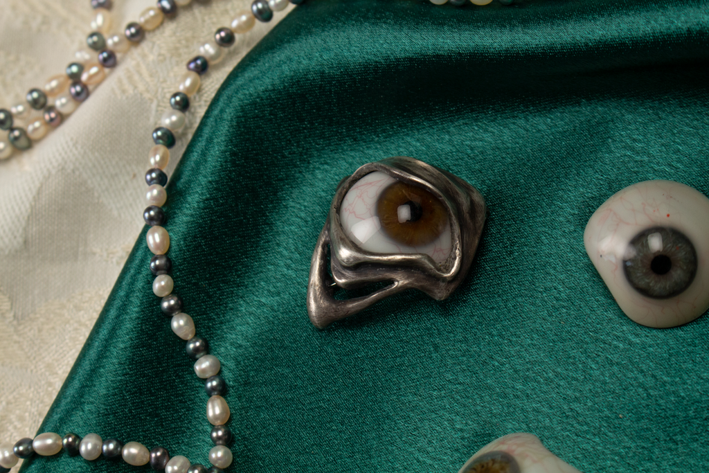 Watchful Eyes Brooch