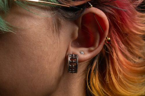 Mini Archways Hoop Earrings